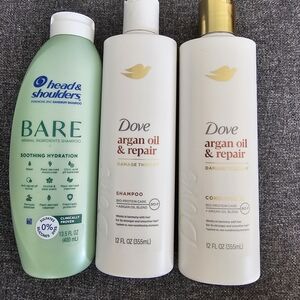 Head & Shoulders Bare Soothing Hydration Shampoo - Green